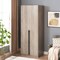 Manhattan Comfort Lee Wardrobe Closet 1.0 in Rustic Grey WC001-GY - alternate 1
